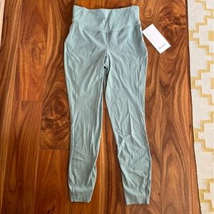 Lululemon Base Pace High-Rise Running Tight 25” Misty Glade Size 6 NWT